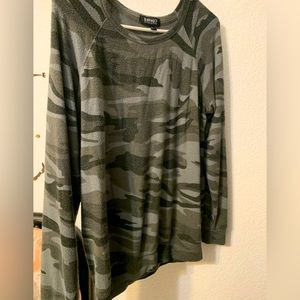 Long Sleeve camouflage shirt. Size small.
